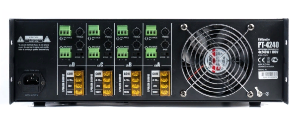 CVGaudio PT-4240, профессиональный четырехканальный усилитель мощности CVGaudio PT-4240, профессиональный четырехканальный усилитель мощности