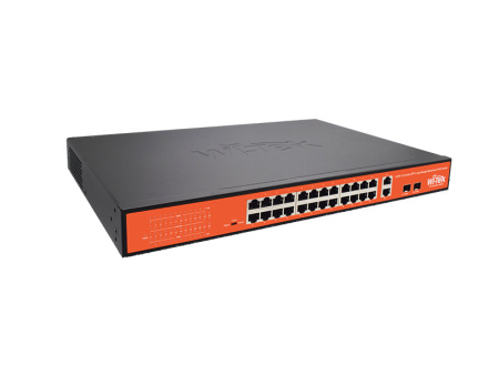 WI-TEK WI-PS518G (v4), неуправляемый PoE-коммутатор