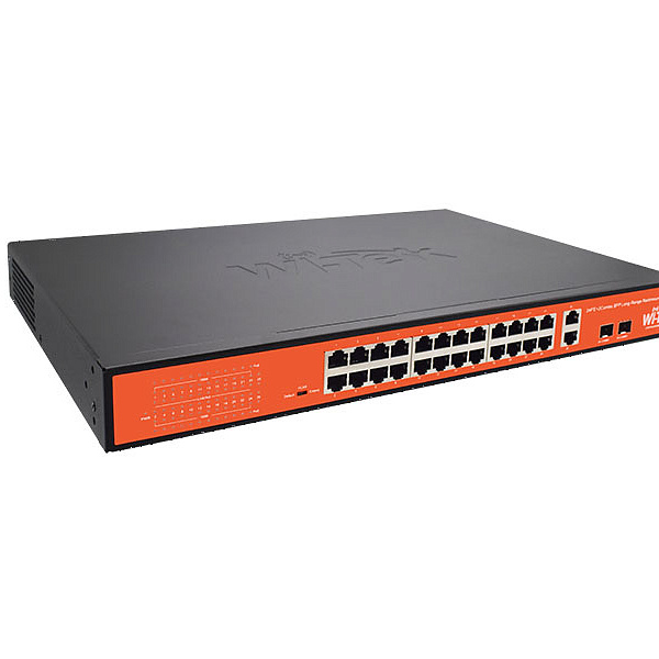 WI-TEK WI-PS518G (v4), неуправляемый PoE-коммутатор