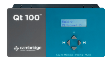 Модуль управления шумовой завесой Biamp CAMBRIDGE SOUND MANAGEMENT QT 100 (до 1100 м2)