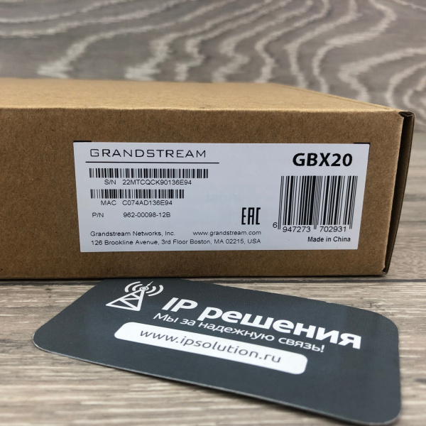 Grandstream GBX20,  модуль расширения клавиатуры для GXV3350 и GRP2615 Grandstream GBX20,  модуль расширения клавиатуры для GXV3350 и GRP2615