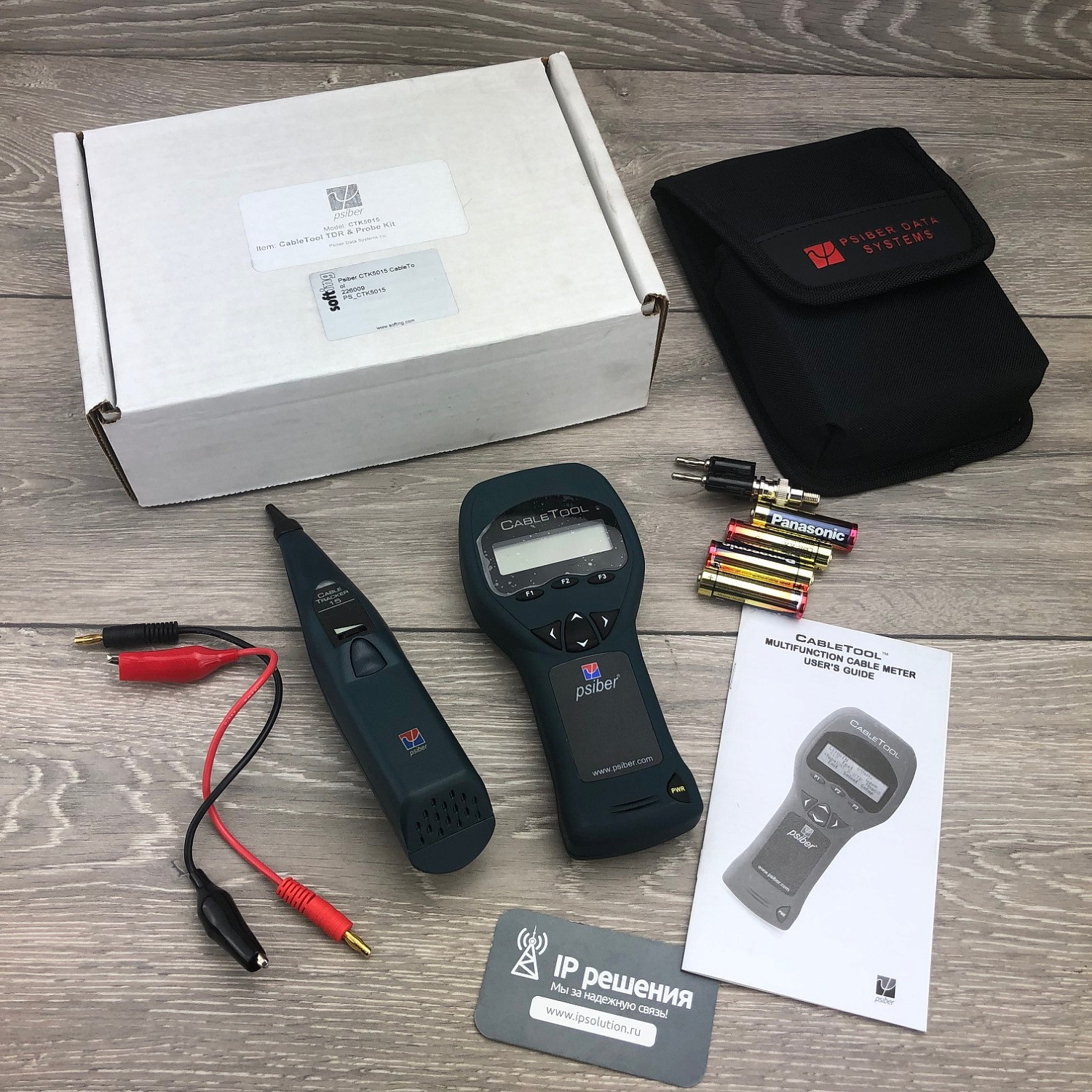 CableTool CT50 - измеритель длины кабеля cо щупом CT15 CableTool CT50 - измеритель длины кабеля cо щупом CT15