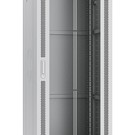 Cabeus SH-05C-37U60/60, шкаф телекоммуникационный напольный 19" 37U 600x600x1833mm (ШхГхВ), цвет серый (RAL 7035)