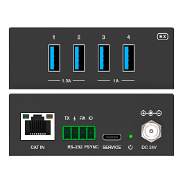 Prestel ETP-XUSB3, комплект передачи USB 3.2 по витой паре