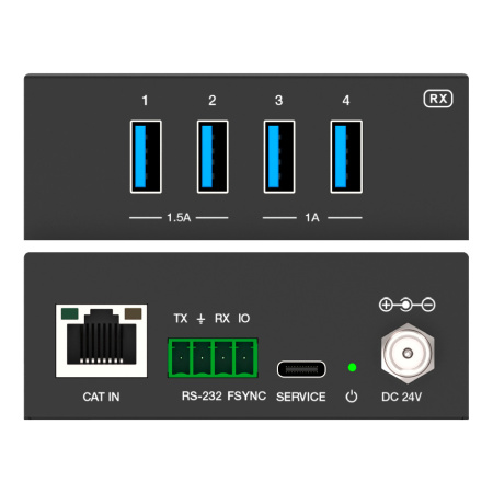 Prestel ETP-XUSB3, комплект передачи USB 3.2 по витой паре
