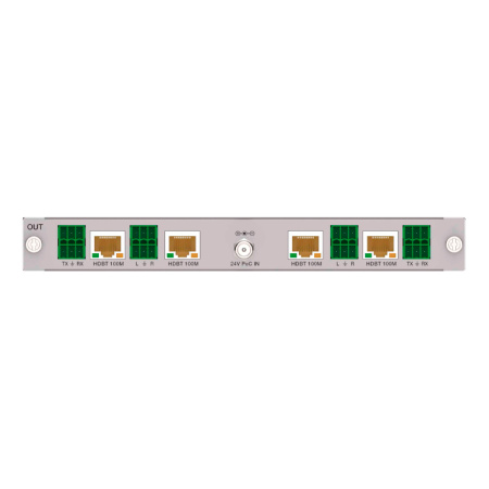 Prestel OC-HD4HBT100, 4-канальная плата выходов HDBaseT