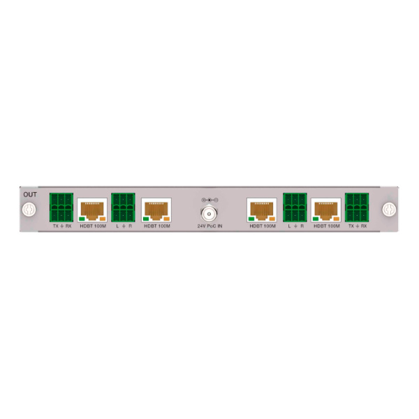 Prestel OC-HD4HBT100, 4-канальная плата выходов HDBaseT