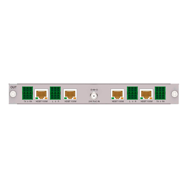 Prestel OC-HD4HBT100, 4-канальная плата выходов HDBaseT