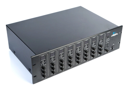 CVGaudio PMM-380, профессиональная аудио-матрица/предусилитель 8х8 каналов