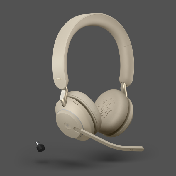 Гарнитура Jabra Evolve2 65, Link380c UC Stereo Beige (26599-989-898) Гарнитура Jabra Evolve2 65, Link380c UC Stereo Beige (26599-989-898)