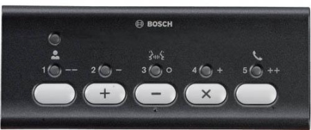 Встраиваемая панель для голосования, темная