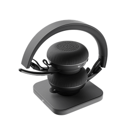 Logitech Zone Wireless MS Teams Headset, беспроводная Bluetooth гарнитура