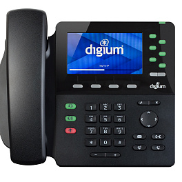 Digium D65 - IP-телефон, 6 SIP линий, POE, 1Гб порт, Bluetooth