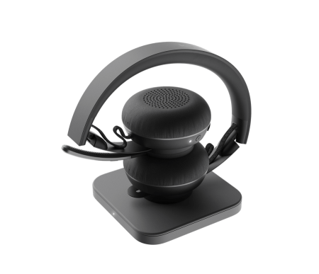 Logitech Zone Wireless MS Teams Headset, беспроводная Bluetooth гарнитура