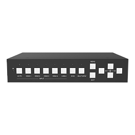 Prestel SWU-4K42MVS, бесподрывный коммутатор 4xHDMI 2.0 и USB-C в 2 HDMI 2.0