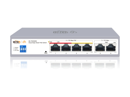 WI-TEK WI-PCES206, коммутатор