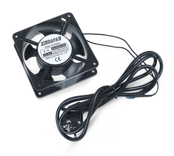 Cabeus, XD12038A2 (FD1238A2), вентилятор для установки в настенные шкафы серии SH-05F, WSC-05D, 220В, 120*120*38mm Cabeus, XD12038A2 (FD1238A2), вентилятор для установки в настенные шкафы серии SH-05F, WSC-05D, 220В, 120*120*38mm