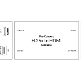 Magewell Pro Convert H.26x to HDMI, конвертер