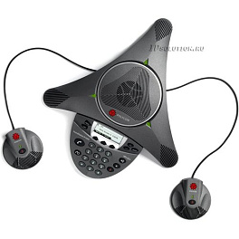 Polycom SoundStation IP 6000 VOIP, телефонный аппарат для конференц-связи