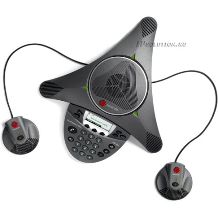 Polycom SoundStation IP 6000 VOIP, телефонный аппарат для конференц-связи Polycom SoundStation IP 6000 VOIP, телефонный аппарат для конференц-связи