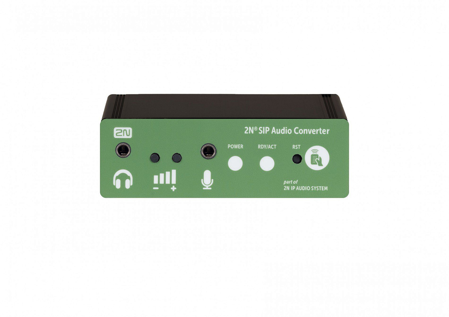 2N SIP Audio Converter - SIP-система аудиовещания, встроенный усилитель 2x10 Вт, PoE, LAN/WAN