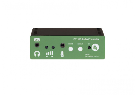 2N SIP Audio Converter - SIP-система аудиовещания, встроенный усилитель 2x10 Вт, PoE, LAN/WAN