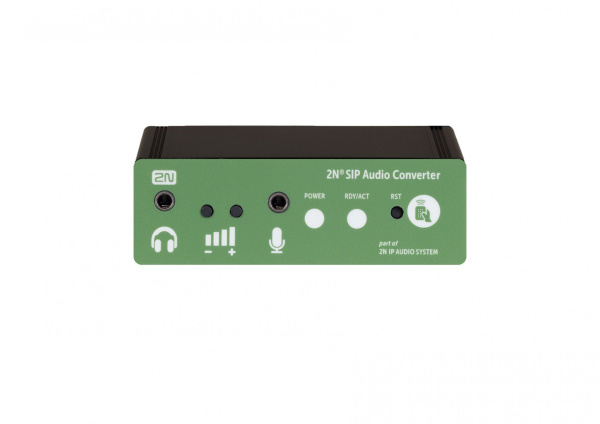 2N SIP Audio Converter - SIP-система аудиовещания, встроенный усилитель 2x10 Вт, PoE, LAN/WAN 2N SIP Audio Converter - SIP-система аудиовещания, встроенный усилитель 2x10 Вт, PoE, LAN/WAN