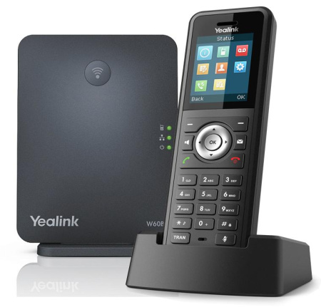 Yealink W59P, комплект из базовой станции W60B и трубки W59R