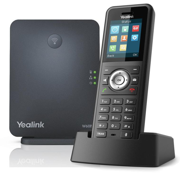 Yealink W59P, комплект из базовой станции W60B и трубки W59R