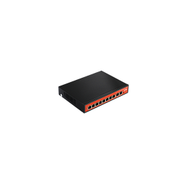 Wi-Tek WI-PS210G (v2) коммутатор, 8-портов PoE