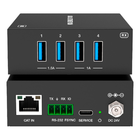 Prestel ETP-XUSB3, комплект передачи USB 3.2 по витой паре