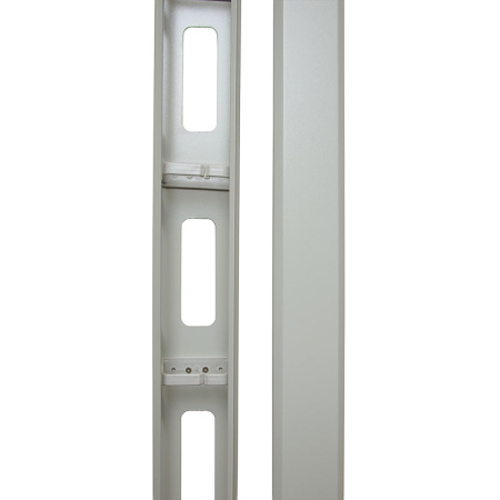 Cabeus, SH-05C42, вертикальный кабельный органайзер в шкаф 42U, металлический Cabeus, SH-05C42, вертикальный кабельный органайзер в шкаф 42U, металлический