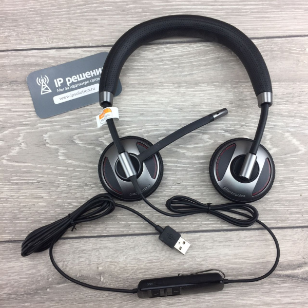 Plantronics BlackWire C725M , мультимедийная USB-гарнитура для MS Lync