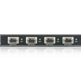 Плата выходная для модульного матричного коммутатора Digis MMA-O4-UF, 4K, x4 Fiber (оптика), до 1000 м