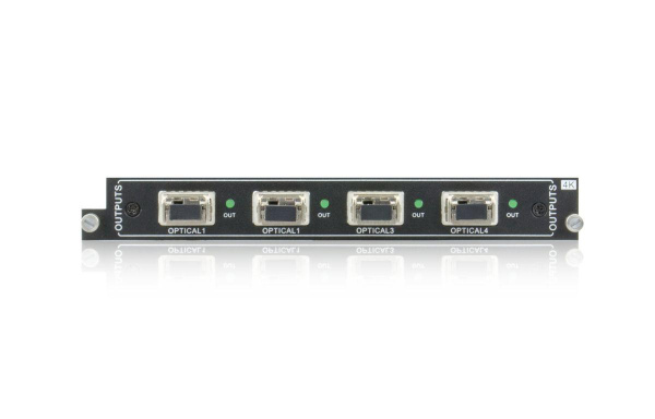Плата выходная для модульного матричного коммутатора Digis MMA-O4-UF, 4K, x4 Fiber (оптика), до 1000 м Плата выходная для модульного матричного коммутатора Digis MMA-O4-UF, 4K, x4 Fiber (оптика), до 1000 м