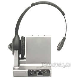 Plantronics Savi Office WO300 Over-the-head (Monaural), беспроводная гарнитура