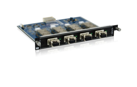 Плата входная для модульного матричного коммутатора Digis MMA-I4-UF, 4K, x4 Fiber (оптика), до 1000 м