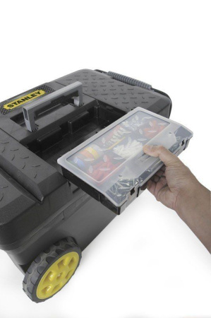 Stanley 1-97-503 - ЯЩИК С КОЛЕСАМИ ИНСТРУМЕНТАЛЬНЫЙ "STANLEY MOBILE CONTRACTOR CHEST" ПЛАСТМАССОВЫЙ Stanley 1-97-503 - ЯЩИК С КОЛЕСАМИ ИНСТРУМЕНТАЛЬНЫЙ "STANLEY MOBILE CONTRACTOR CHEST" ПЛАСТМАССОВЫЙ