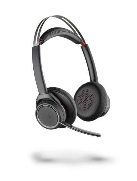 Plantronics Voyager Focus UC (211709-101), Bluetooth стерео гарнитура для офиса, USB-C Plantronics Voyager Focus UC (211709-101), Bluetooth стерео гарнитура для офиса, USB-C