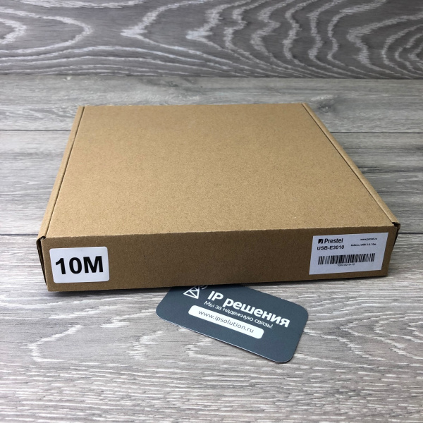 Prestel USB-E3010, оптический гибридный кабель-удлинитель USB3.0 (10 метров) Prestel USB-E3010, оптический гибридный кабель-удлинитель USB3.0 (10 метров)