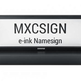 Электронная именная табличка с двусторонним информационным E-ink дисплеем