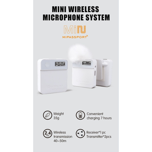 Relacart Mi2, двухканальная беспроводная радиосистема