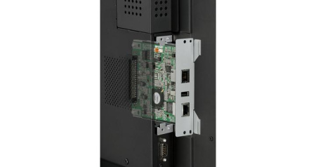 40" Информационная панель, LCD TFT, 450 Кд/м2, 1920х1080, 5.000:1, HDMI, DisplayPort, VGA, LAN, USB, RS-232 вх/вых, динамики 7+7 Вт, тонкая рамка 11 мм, 15 кг, ОС Android ОС и контроллер; режим 24/7 40" Информационная панель, LCD TFT, 450 Кд/м2, 1920х1080, 5.000:1, HDMI, DisplayPort, VGA, LAN, USB, RS-232 вх/вых, динамики 7+7 Вт, тонкая рамка 11 мм, 15 кг, ОС Android ОС и контроллер; режим 24/7