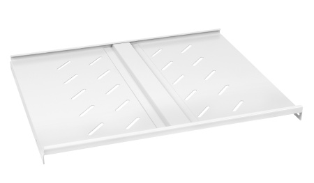 Cabeus, SH-J018-FC-600m-100KG, полка 19" перфорированная глубиной 400 мм для напольных и настенных шкафов глубиной 600 мм, усиленная до 100кг