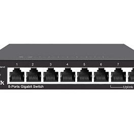 WI-TEK WI-SG108 (v2), неуправляемый гигабитный коммутатор