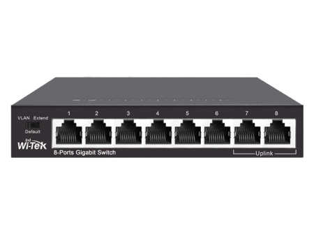 WI-TEK WI-SG108 (v2), неуправляемый гигабитный коммутатор