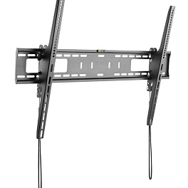 Для ТВ и панелей 50"-100", с наклоном, VESA макс. 900x600мм, наклон -10°/+5°, 85мм от стены, до 100кг, механизм быстрой фиксации