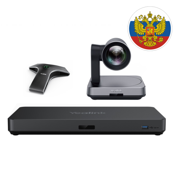 M800-AVI-RU Видеотерминал Yealink (M800, UVC84, VCM34, VCH51, пульт ДУ)