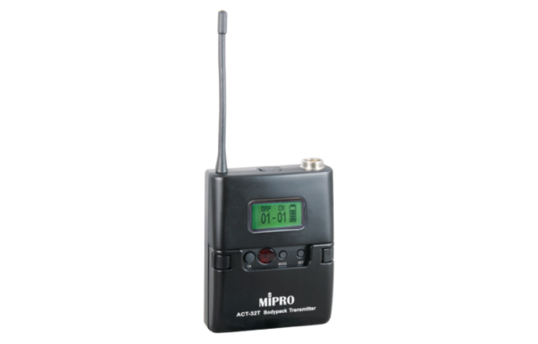 Mipro ACT-32T, УВЧ Поясной беспроводной радиопередатчик Mipro ACT-32T, УВЧ Поясной беспроводной радиопередатчик