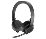 Logitech Zone Wireless MS Teams Headset, беспроводная Bluetooth гарнитура